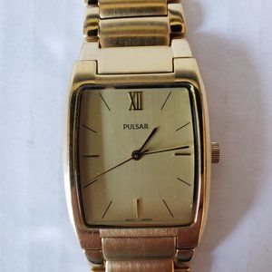 Pulsar Men's Gold Tone Analog Watch